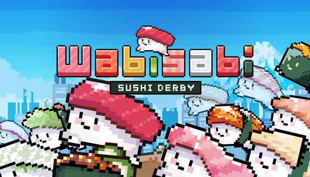 『わびさび寿司ダービー』がSteam / Switch DL版で7月16日発売